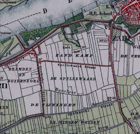Kloosterwiel eind 19e eeuw 1